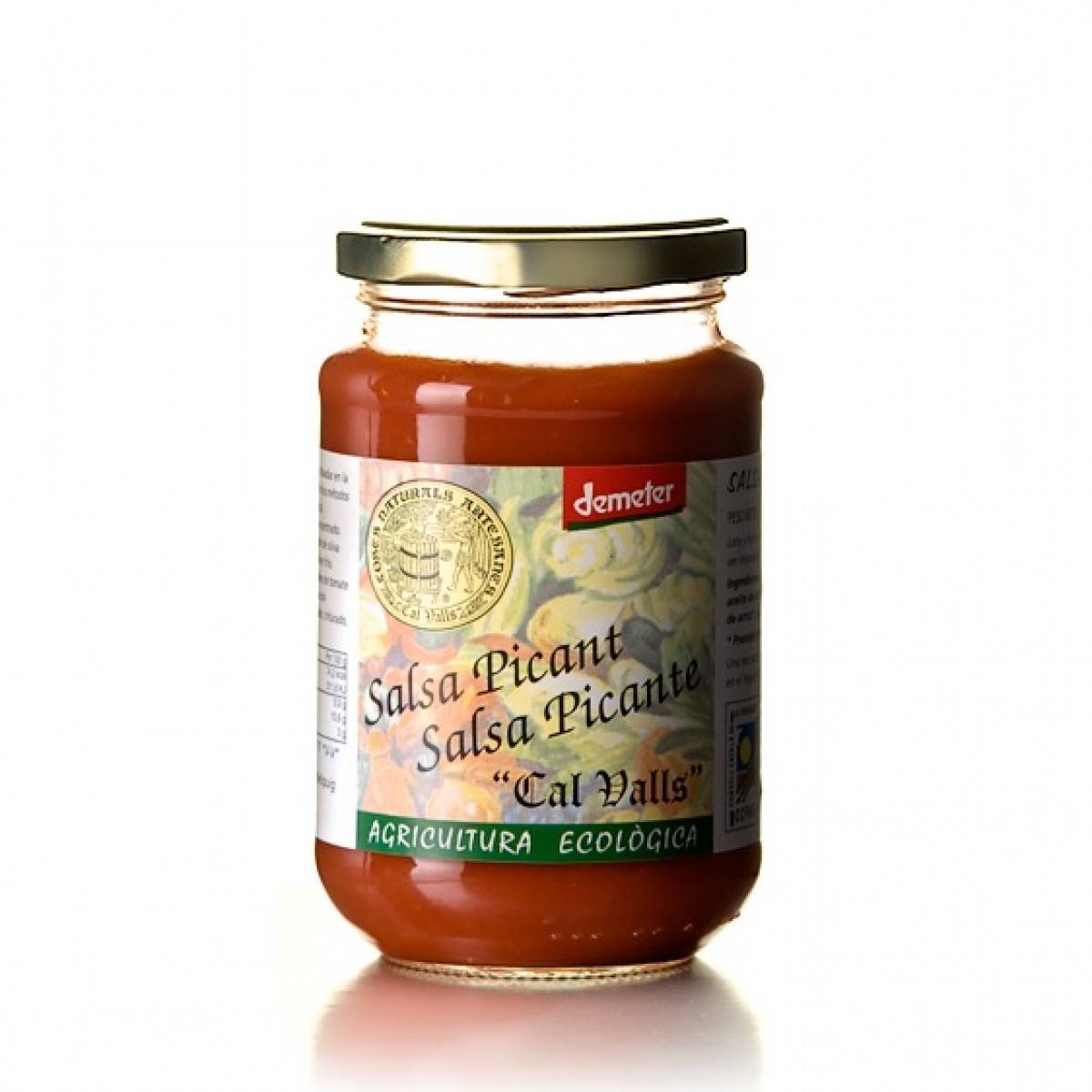 CAL VALLS SALSA TOMATE PICANTE 350grs