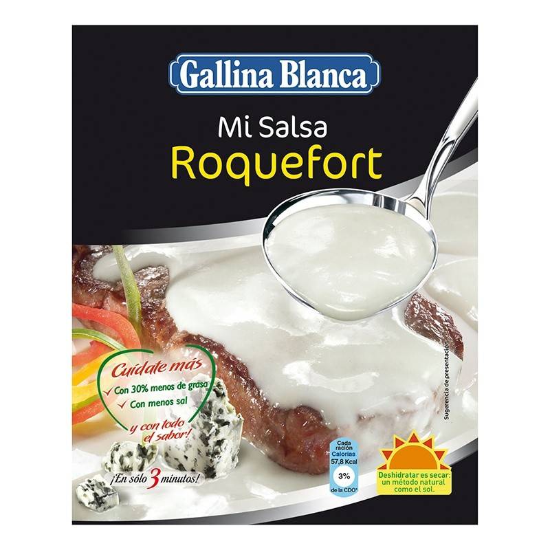 SALSA ROQUEFORT GALLINA BLANCA 23 GR