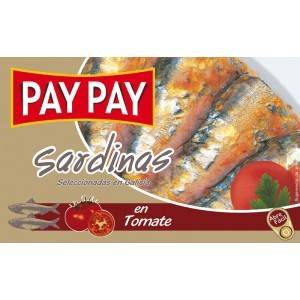SARDINAS PAY PAY EN TOMATE R-125/120