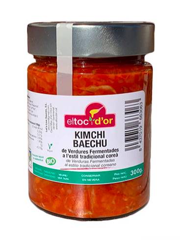 KIMCHI (verduras ferment) EL TOC D'OR BAECHU 350gr