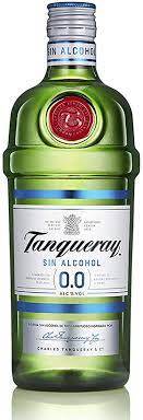 GINEBRA TANQUERAY 0,0 S/ALCOHOL 70cl