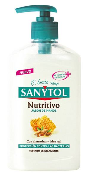 SANYTOL JABON MANOS NUTRITIVO 250 ML