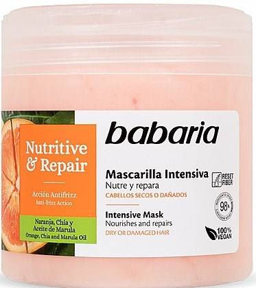 MASCARILLA BABARIA NUTRITIVE REPAIR 400ml