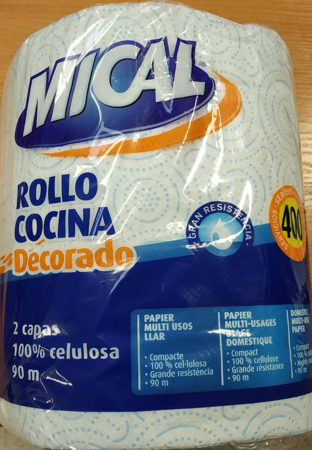 PAPEL MICAL COCINA DECORADO 2cap.90mts