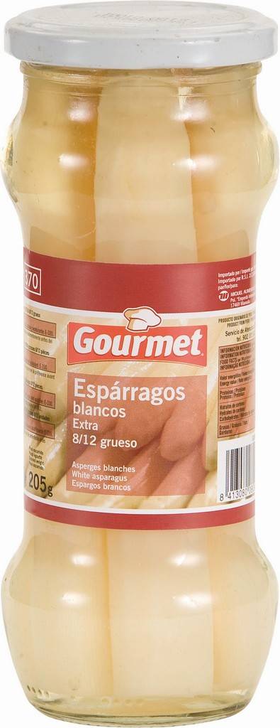 ESPARRAGO GOURMET EXT.FCO 9/12 205G