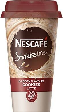 CAFE NESCAFE SHAKISSIMO COOKIES 190ML