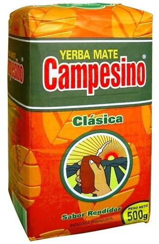 YERBA MATE CAMPESINO BOLSA 500G
