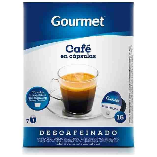 CAFE GOURMET DESCAF. 16capsulas
