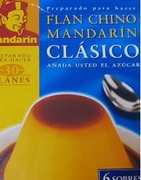 FLAN MANDARIN CHINO CLASICO 30G