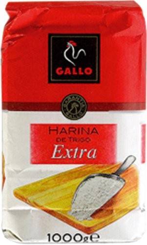 HARINA TRIGO GALLO EXTRA 1kg