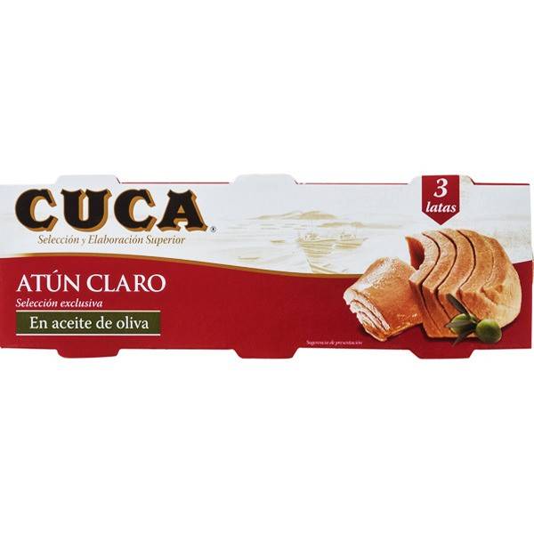 ATUN CUCA CLARO ACEITE OLIVA 48 GR P-3