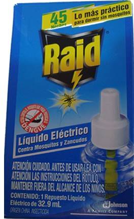 INSECTICIDA RAID NIGHT&DAY ELECTRICO RECAMBIO