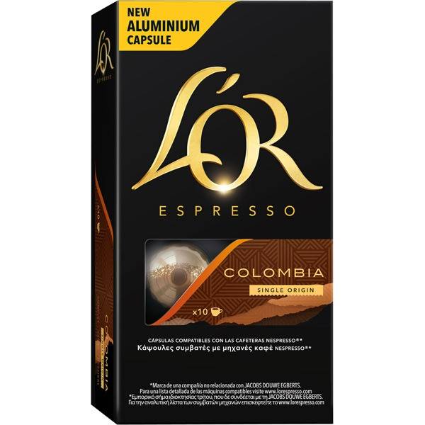 CAFE L'OR COLOMBIA CAP.10u