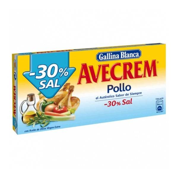 AVECREM POLLO -30%SAL 10past+2